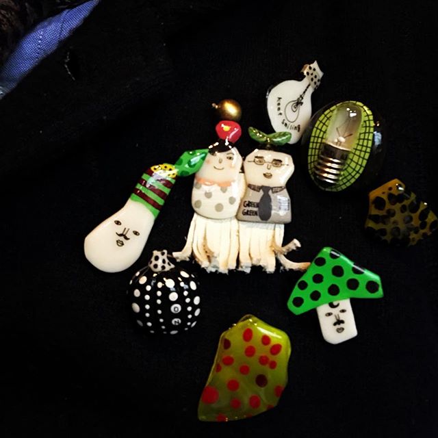 水玉の世界展無事終了いたしました。足を運んでいただきました皆様ありがとうございました。まさにアートな素晴らしき水玉の世界を繰り広げていただきました!また次回何かの世界をお楽しみに。#みずたま #アクセサリー #ブローチ #グラスアート #真鍮 #水玉の世界展 #ggプランツ研究所 #flowerbird